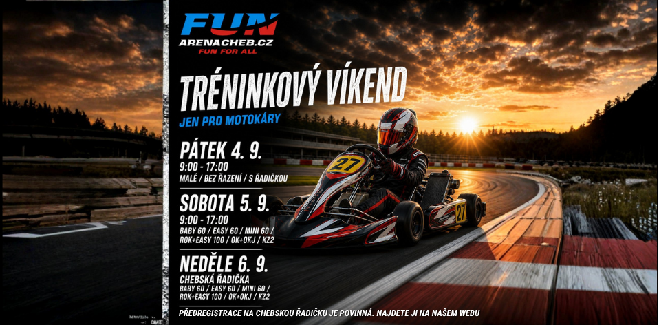 TRÉNINKOVÝ VÍKEND!